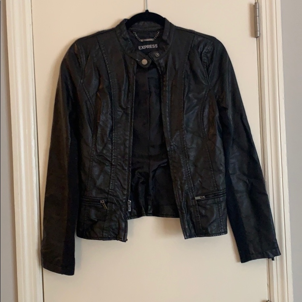 Express Faux Leather Jacket 🖤